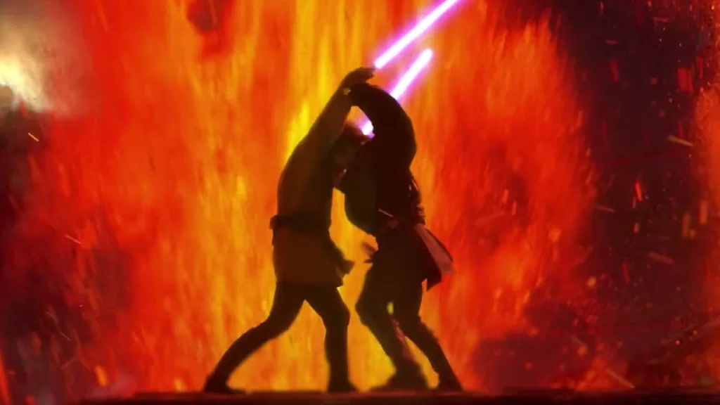 star wars vingança dos sith obi wan vs anakin star wars vingança dos sith obi wan vs anakin